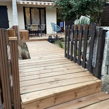 בית נופש Maison Chaleureuse Entre Pins Et Ocean